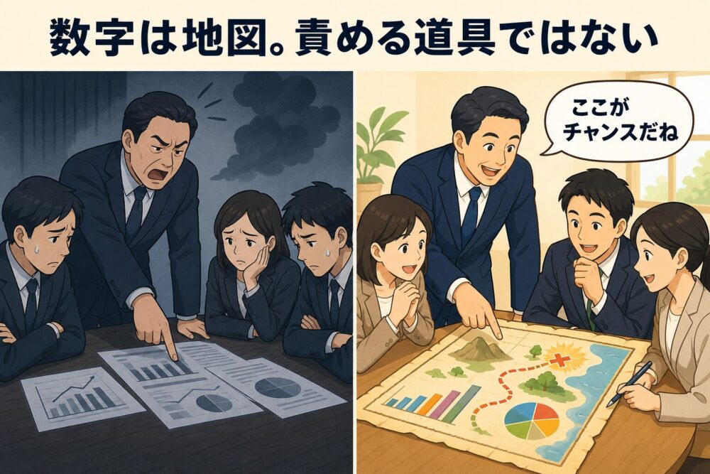 数字は地図で責める道具ではないという図解