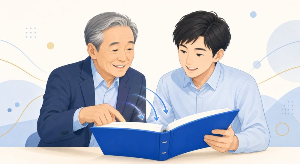 一人の頭の中を、チーム全員の財産に。抜けても崩れなくなります。